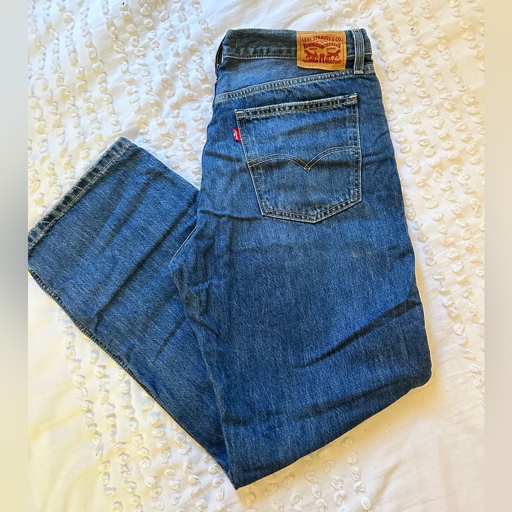 Levi Low Pro Straight Denim Jeans